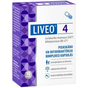 Uztura bagātinātājs Liveo 4 kapsulas N10