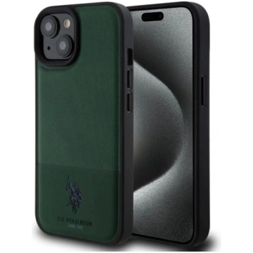 Aizmugurējais vāciņš U.S. Polo PU Apple iPhone 15 