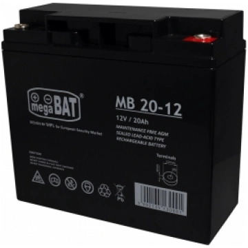 MPL megaBAT MB 20-12 UPS battery Lead-acid accumul