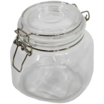 Stikla burciņa ar stikla vāku 750ml BESK