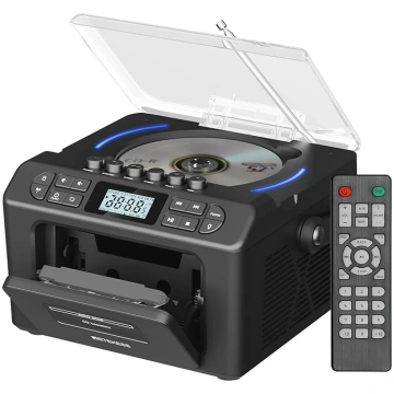 Retekess TR642 CD atskaņotājs ar kaseti, Boombox k