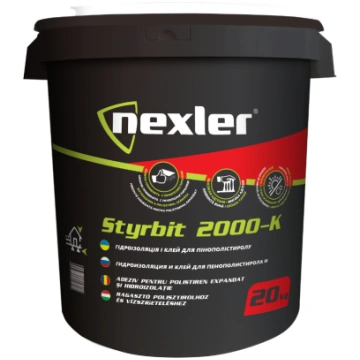Nexler Styrbit 2000K EPS, XPS bituma līme 10kg WBR