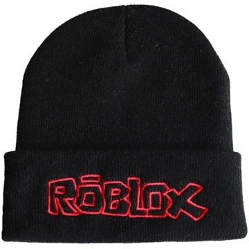 MAJEQZGY Roblox Beanie cepure Salmu cepure Adīta c