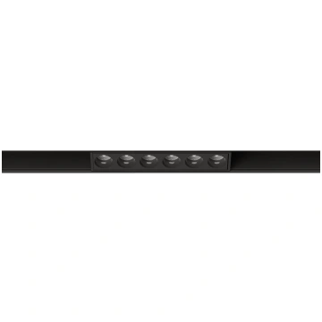Z2981-6.24.30.BK 6W LENSE BLACK 48V gaismekļis mag