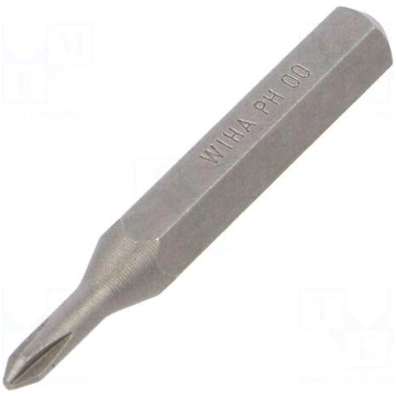 Screwdriver bit | Phillips | PH00 | Overall len: 2