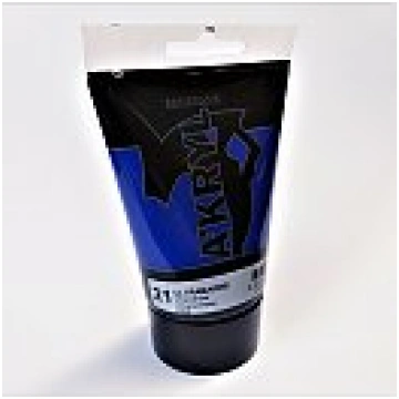 Akrila krāsa "A"KRYL SATINE", 100ml, #21: ultramar