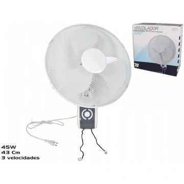 Uz sienas stiprināms ventilators, 45W, 40.00 x 40.