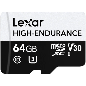 Lexar High-Endurance microSDHC/microSDXC 64GB memo