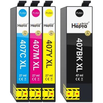 407XL Epson 407 XL kasetne, kas saderīga ar Epson 
