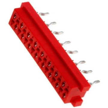 Connector: Micro-MaTch; socket; female; PIN: 16; s