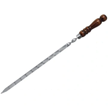 IESMS no nerūsējošā tērauda 450x12x3 mm ar koka ro