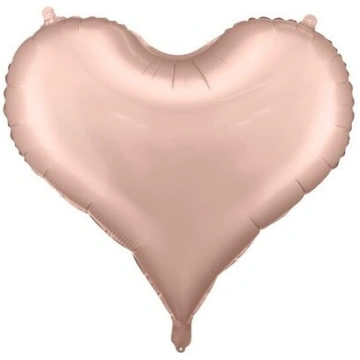 Folija balons "Sirds" 75&64,5cm rozā