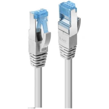 Lindy 2m Cat.6A S/FTP LSZH Network Cable, Grey | 4