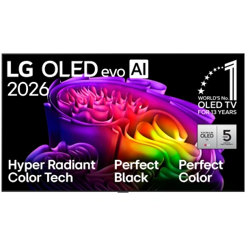 LG OLED evo AI G6, 77"", 4K UHD, OLED, melna - Tel