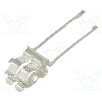 Fuse holder; 5mm; HTC; THT; Leads: for soldering; 
