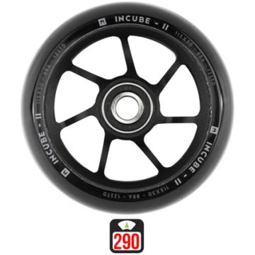 Ethic Incube V2 115mm 12std black skrejriteņu rite