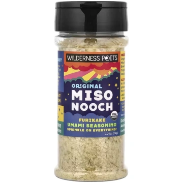 Wilderness Poets, Organic Miso Nooch, Furikake Uma
