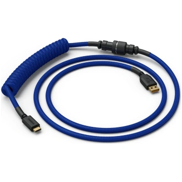 Glorious Coiled Cable Cobalt USB-C auf USB-A Spira