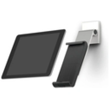 Durable Tablet Holder WALL PRO metallic silver 893
