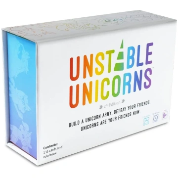 Kāršu spēle TeeTurtle Unstable Unicorns, EN