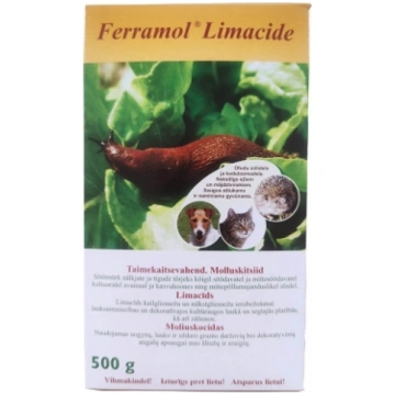 Granulas pret gliemežiem Ferramol Limacīds, 500 g