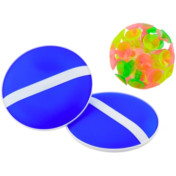 Arcade Game Round Paddles Ball With Suction Cups B