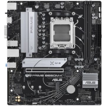 ASUS PRIME B650M-K AMD B650 AM5 pieslēgvieta mikro