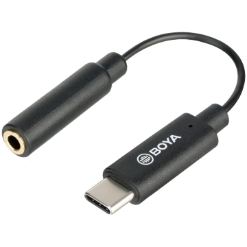 piederums, BOYA, Boya BY-K6 / 3.5mm TRS Audio Adap