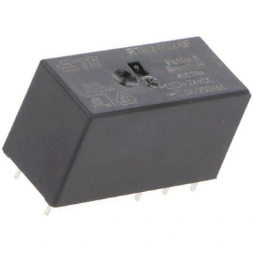Relay: electromagnetic; DPDT; Ucoil: 24VDC; 8A; 8A