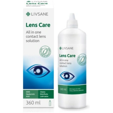 LIVSANE Lens Care - Kontaktlēcu kopšanas šķīdums 3