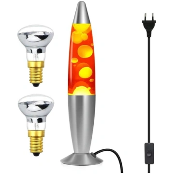 CELLUSTOP Lava lampa raķetei - Magma lampa - Dekor