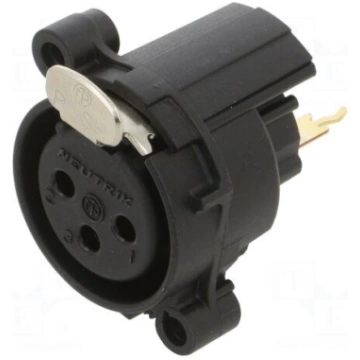Connector: XLR | socket | female | PIN: 3 | straig