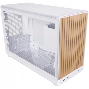 Case|LIAN LI|micro ATX/Micro-ITX|White/Wood|Micro 