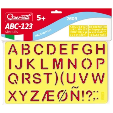 Quercetti Q Trafareti ABC (2609) 2609