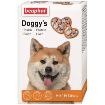 Vitamīnizēta papildbarība : Beaphar Doggy"s Mix 18
