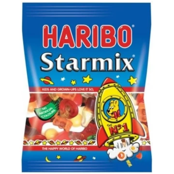 Haribo Starmix ar augļu/ kolas garšu 175g