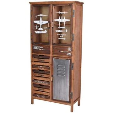 LOFT Studio Display Cabinet - Industrial Display C