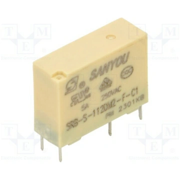 Relay: electromagnetic; SPST-NO; Ucoil: 12VDC; Ico