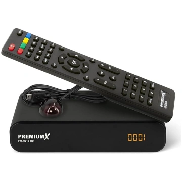 PremiumX satelīta uztvērējs HD 221S FTA HD Digital