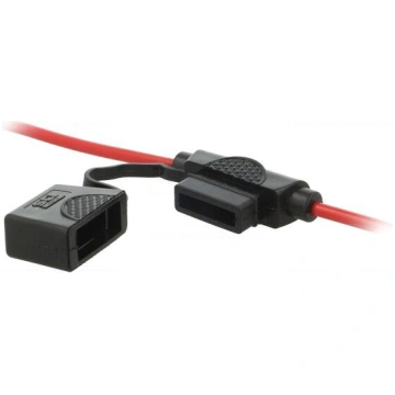 Fuse holder | 19mm | 30A | on cable | Leads: cable