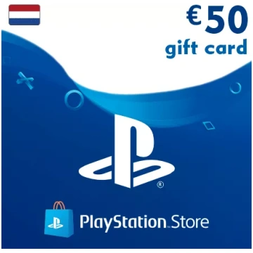 PSN Card 50 EUR (Nīderlande) - PlayStation Dāvanu 