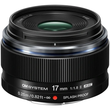 OM SYSTEM M.Zuiko Digital 17mm f/1.8 II for MFT