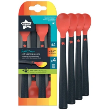 Tējkarote Tommee Tippee Weaning Spoons, 4 mēn., si