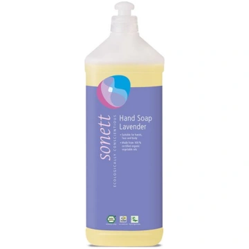 Sonett, šķidrās ziepes ar lavandas aromātu, 1L