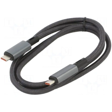 Cable | USB 4.0 | USB C plug,both sides | nickel p