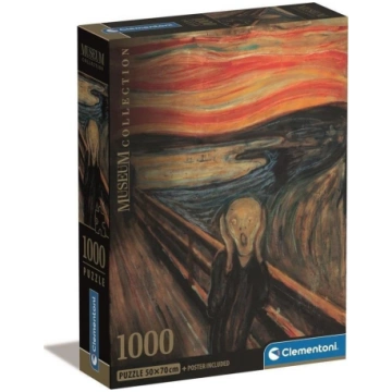 Clementoni CLE puzzle 1000 Compact Museum L_UrloDi
