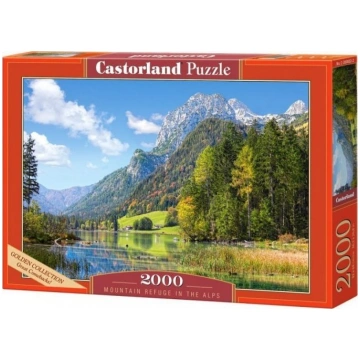 Castorland Puzzle 2000 Mountain Refuge in the Alps
