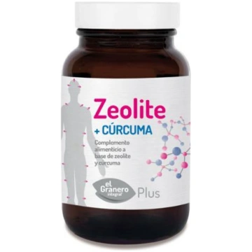 Zeolite Curcuma 90 Capsules El Granero Integral