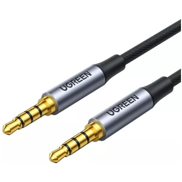 UGREEN 3,5 mm audio kabelis 1,5 m, pelēks — stereo