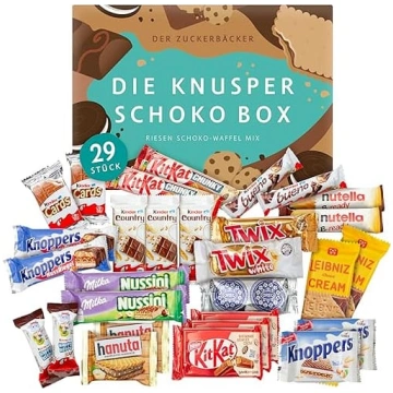 Šokolādes batoniņu dāvanu kaste – Der Zuckerbäcker